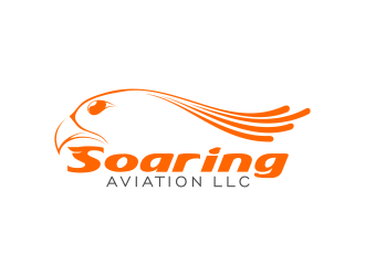 Soaring Aviation LLC logo design by rykos