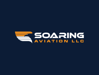 Soaring Aviation LLC logo design by shadowfax
