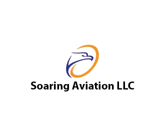Soaring Aviation LLC logo design by bcendet