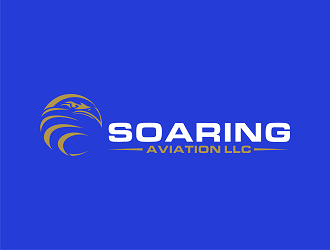 Soaring Aviation LLC logo design by Republik