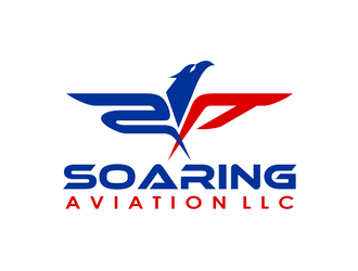 Soaring Aviation LLC logo design by haze