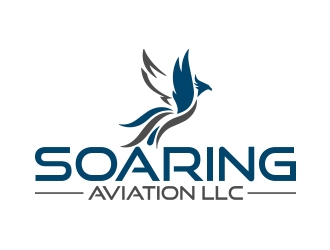Soaring Aviation LLC logo design by sarfaraz
