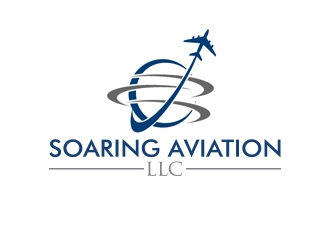 Soaring Aviation LLC logo design by emyjeckson