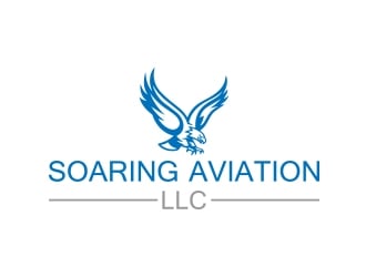 Soaring Aviation LLC logo design by emyjeckson