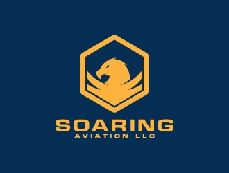 Soaring Aviation LLC logo design by Alex7390