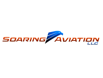 Soaring Aviation LLC logo design by megalogos