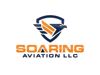 Soaring Aviation LLC logo design by ORPiXELSTUDIOS