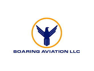 Soaring Aviation LLC logo design by SOLARFLARE
