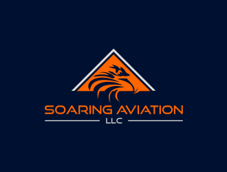 Soaring Aviation LLC logo design by ammad