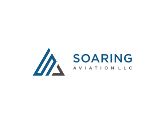 Soaring Aviation LLC logo design by enilno