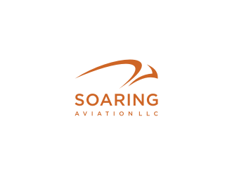 Soaring Aviation LLC logo design by enilno