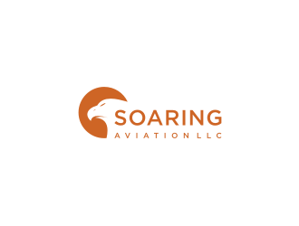 Soaring Aviation LLC logo design by enilno