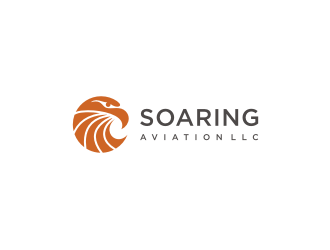 Soaring Aviation LLC logo design by enilno