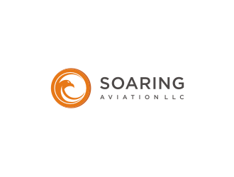 Soaring Aviation LLC logo design by enilno