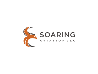 Soaring Aviation LLC logo design by enilno