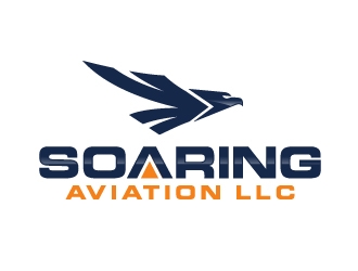 Soaring Aviation LLC logo design by ORPiXELSTUDIOS