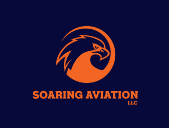Soaring Aviation LLC logo design by DPNKR