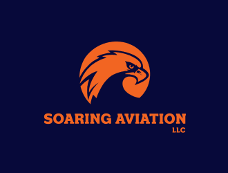 Soaring Aviation LLC logo design by DPNKR