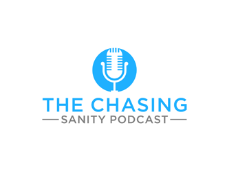 The Chasing Sanity Podcast logo design by bomie
