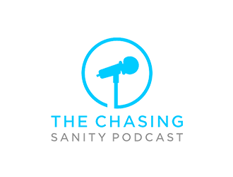 The Chasing Sanity Podcast logo design by checx