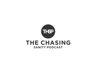 The Chasing Sanity Podcast logo design by logitec