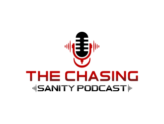 The Chasing Sanity Podcast logo design by WooW