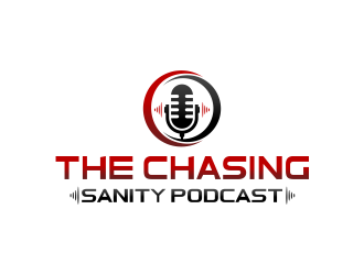 The Chasing Sanity Podcast logo design by WooW