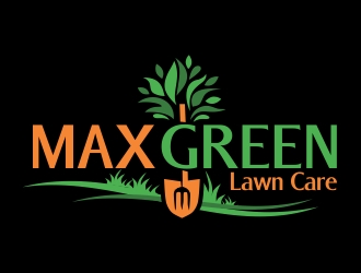 MAX GREEN Lawn Care  logo design by ruki