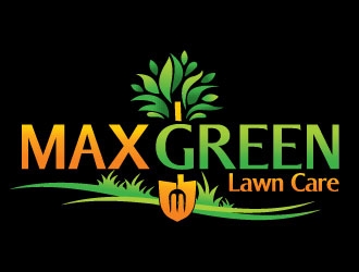 MAX GREEN Lawn Care  logo design by ruki
