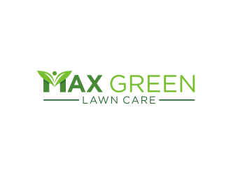 MAX GREEN Lawn Care  logo design by dewipadi