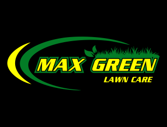 MAX GREEN Lawn Care  logo design by aldesign
