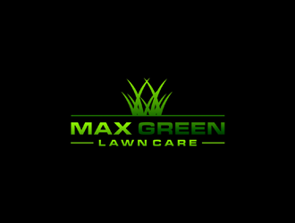 MAX GREEN Lawn Care  logo design by ndaru