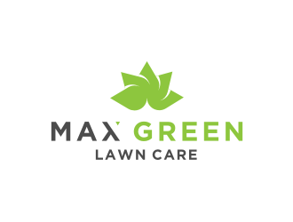 MAX GREEN Lawn Care  logo design by logitec