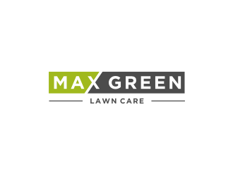 MAX GREEN Lawn Care  logo design by logitec