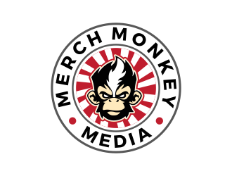 Merch Monkey Media logo design by SmartTaste