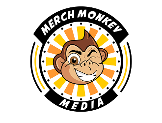 Merch Monkey Media logo design by Republik