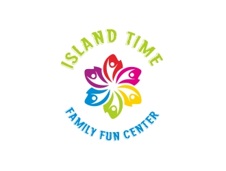 Island Time Family Fun Center  logo design by cikiyunn