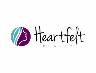 Heartfelt Beauty  logo design by hidro