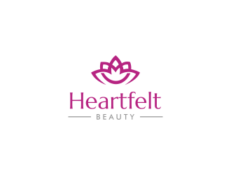 Heartfelt Beauty  logo design by kaylee