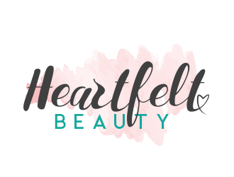 Heartfelt Beauty  logo design by AdenDesign
