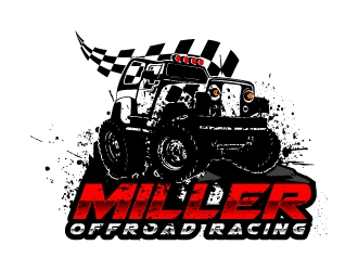 Miller Offroad Racing logo design by uttam