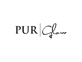 PUR Glow logo design by mbamboex