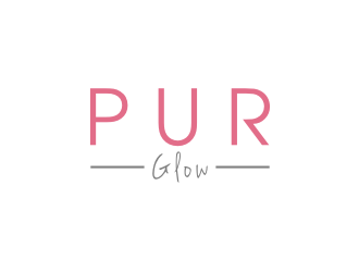 PUR Glow logo design by Landung