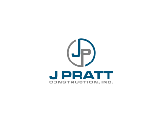 J Pratt Construction, Inc. logo design by dewipadi