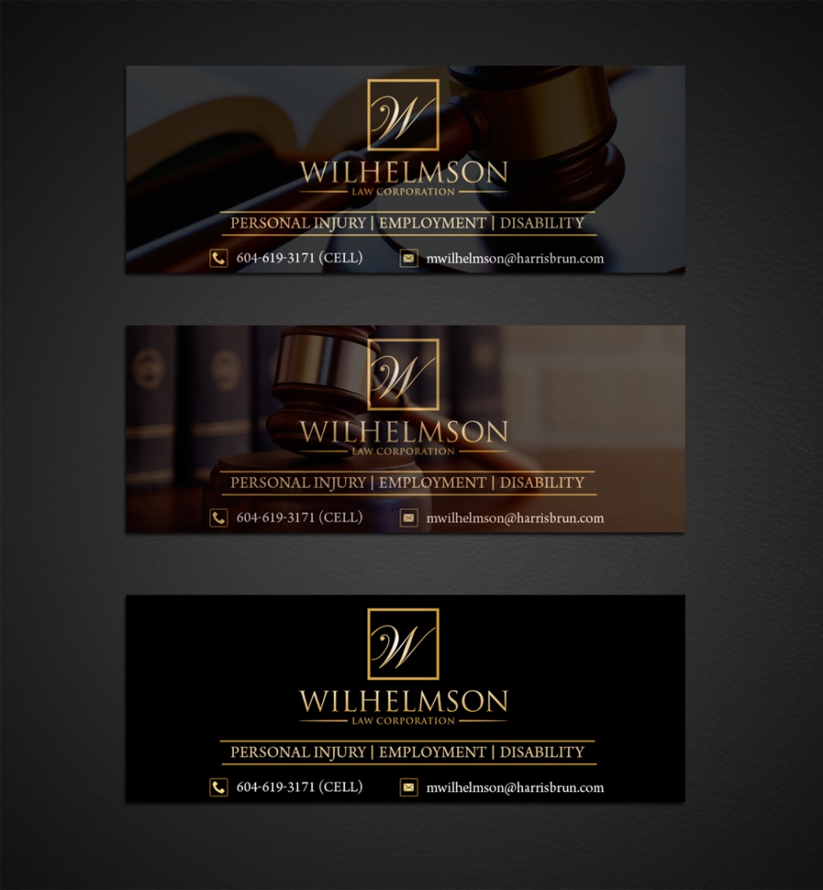 Wilhelmson Law Corporation logo design by aamir