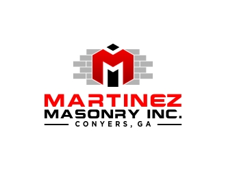 Martinez Masonry Inc. logo design by CreativeKiller
