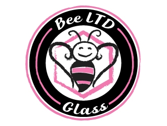 Bee LTD Glass logo design by jaize