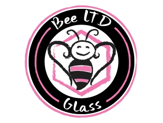 Bee LTD Glass logo design by jaize