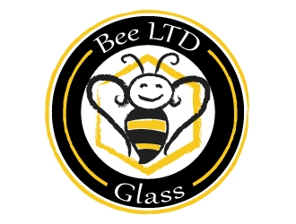 Bee LTD Glass logo design by jaize
