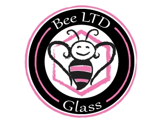 Bee LTD Glass logo design by jaize